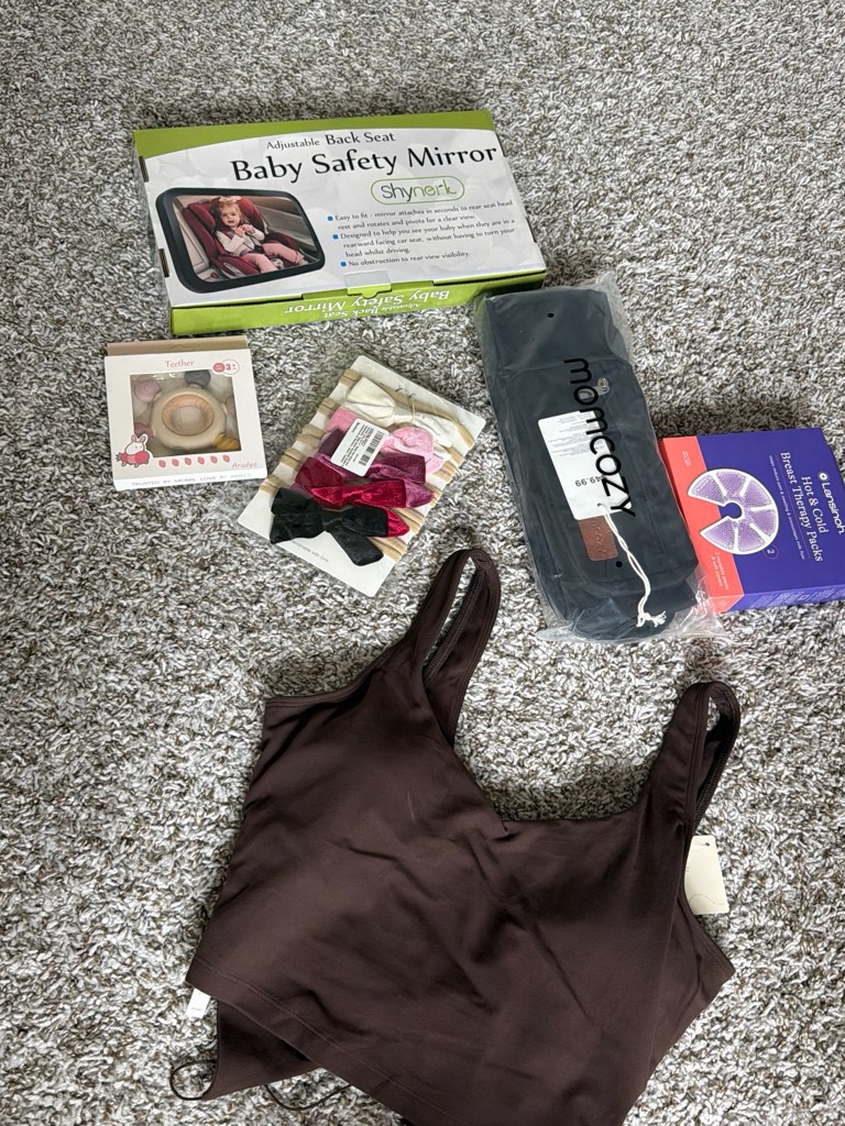 Assortment Of Expecting Mother Items